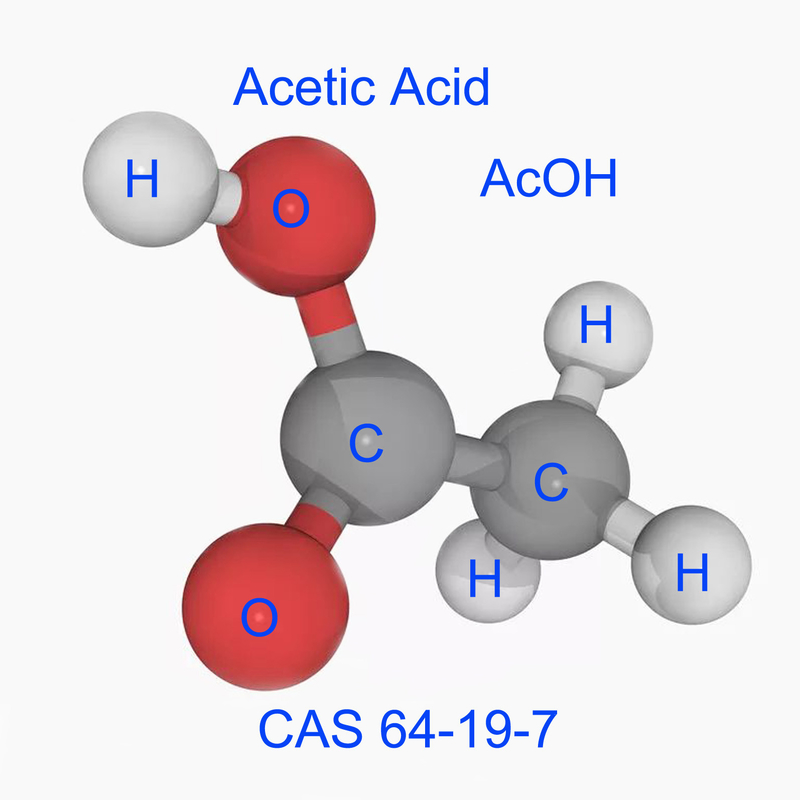 Melting Solid Pure Glacial Acetic Acid Available For Industrial 64-19-7 CAS
