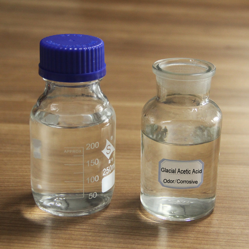 Colorless AcOH Pure Glacial Acetic Acid Sodium Acetate Ice Hydrophilic Protic Solvent