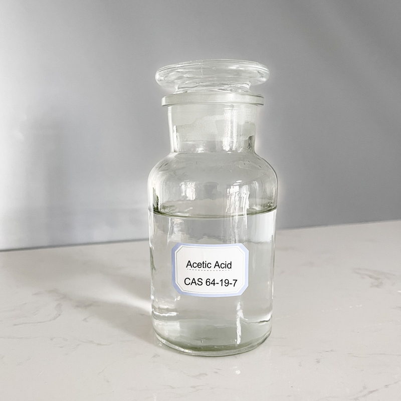 Pungent Odor Organic Glacial Acetic Acid Liquid For Industrial Solubility In Organic Solvents