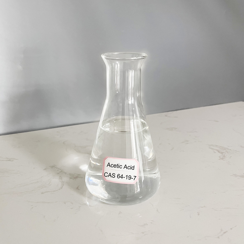 Hydrophilic Protic Solvent Glacial Acetic Acid Liquid Solvent Chemical Raw Material AcOH