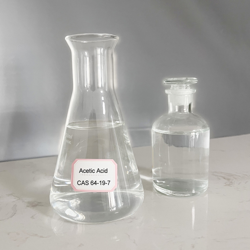 99.5% Weak Organic Anhydrous Acetic Acid Glacial Cas 64-19-7